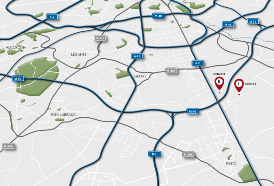 AREA comercializa SEGRO LOGISTICS PARK II Getafe - Comunicaciones